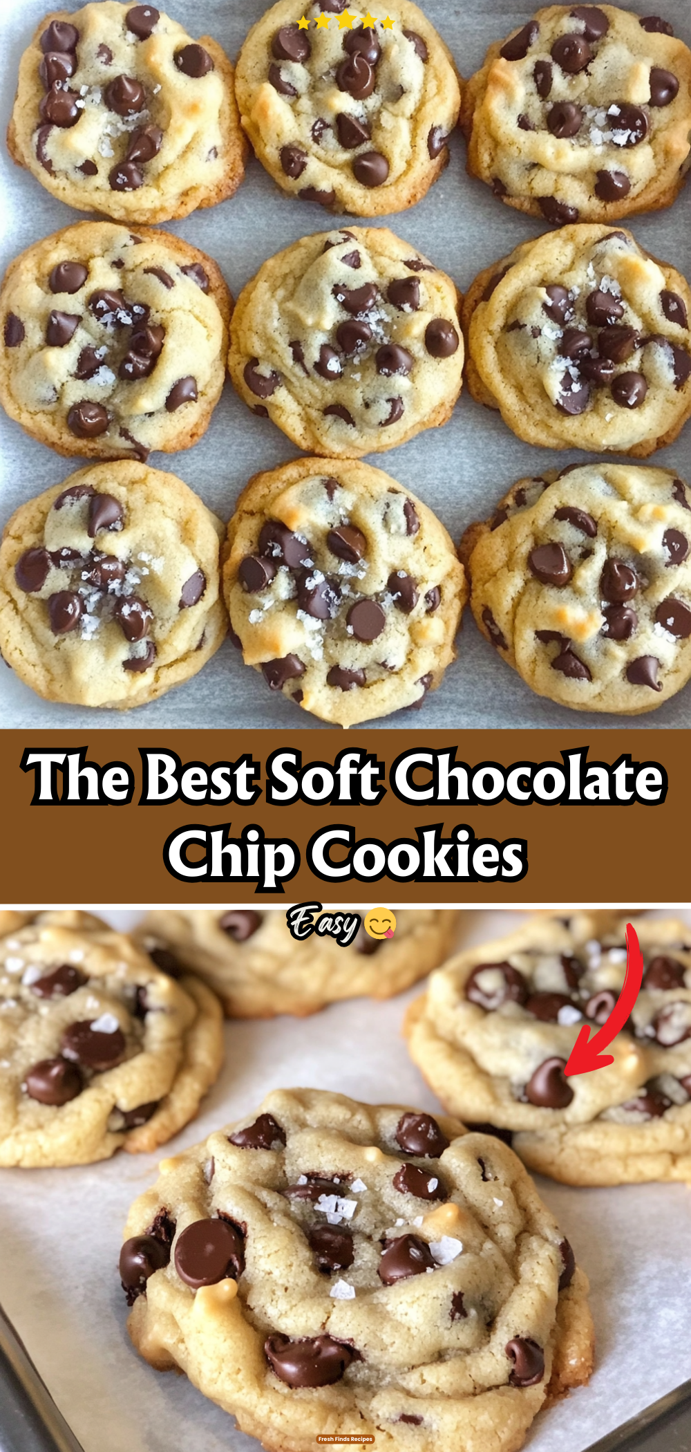 The Best Soft Chocolate Chip Cookies