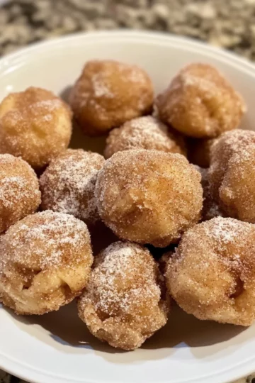 Fried Apple Pie Balls 8 Fried Apple Pie Balls