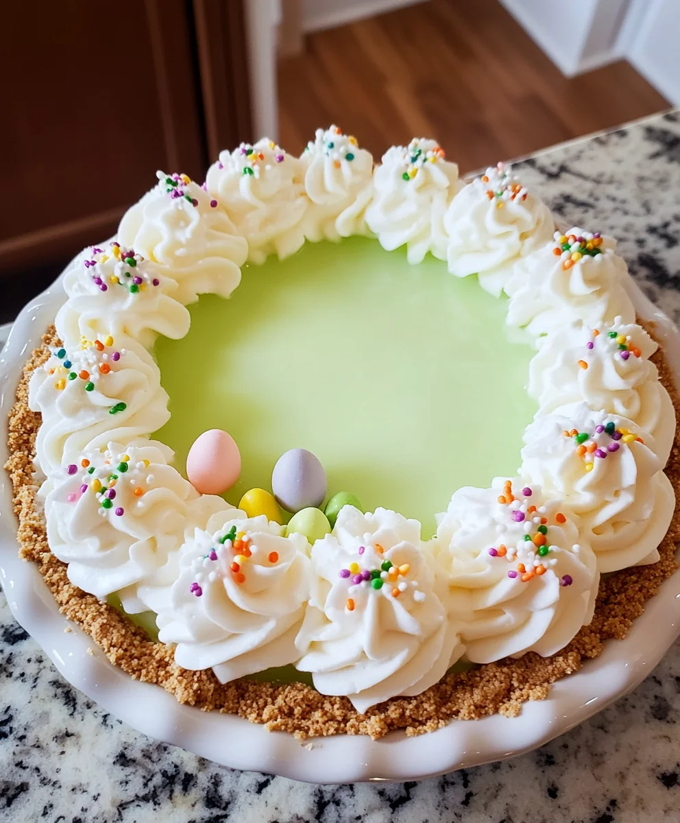 Easter Jell-O Pie