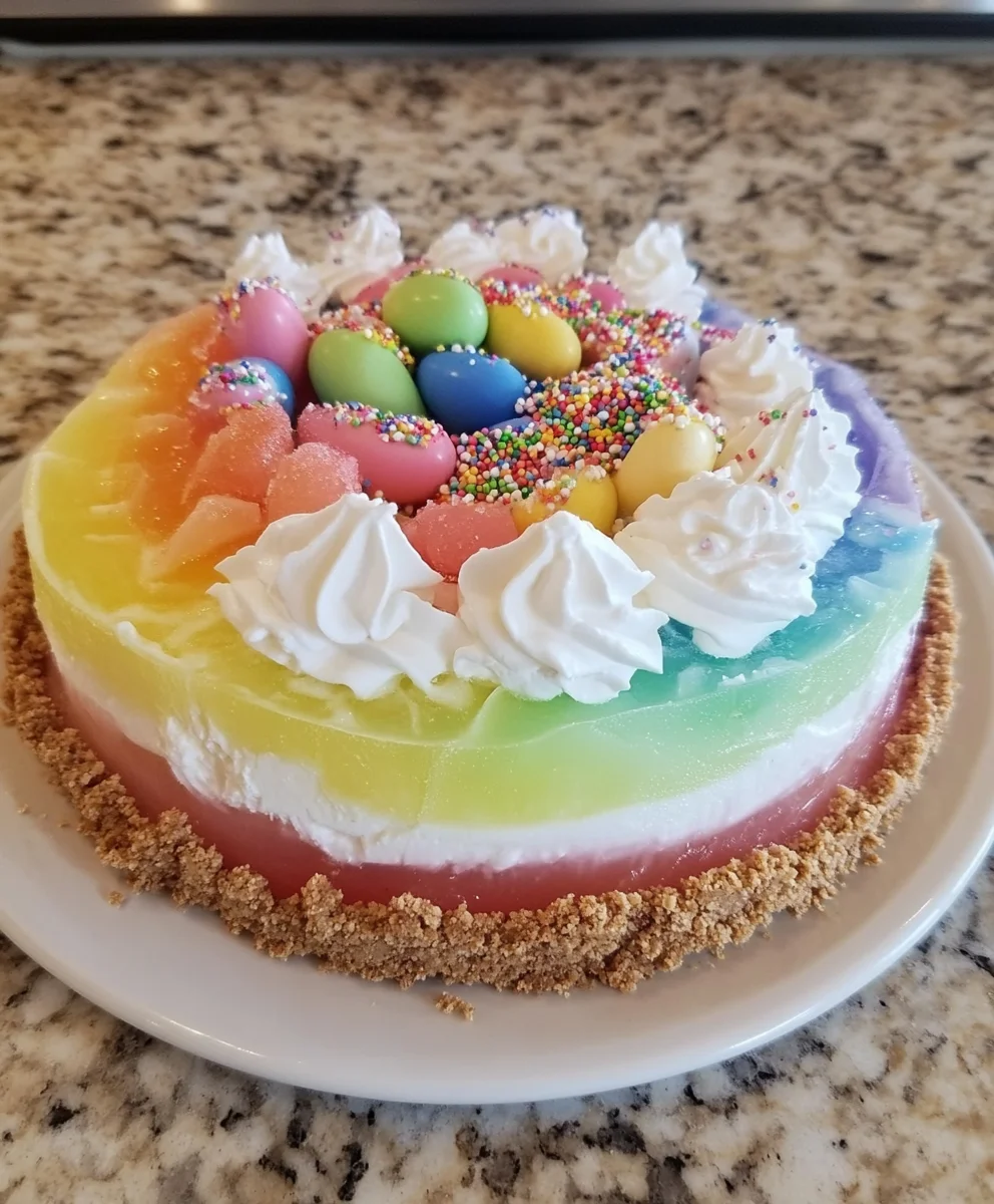 Easter Jell-O Pie