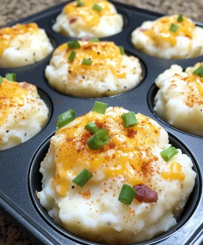 Cheesy Mashed Potato Puffs