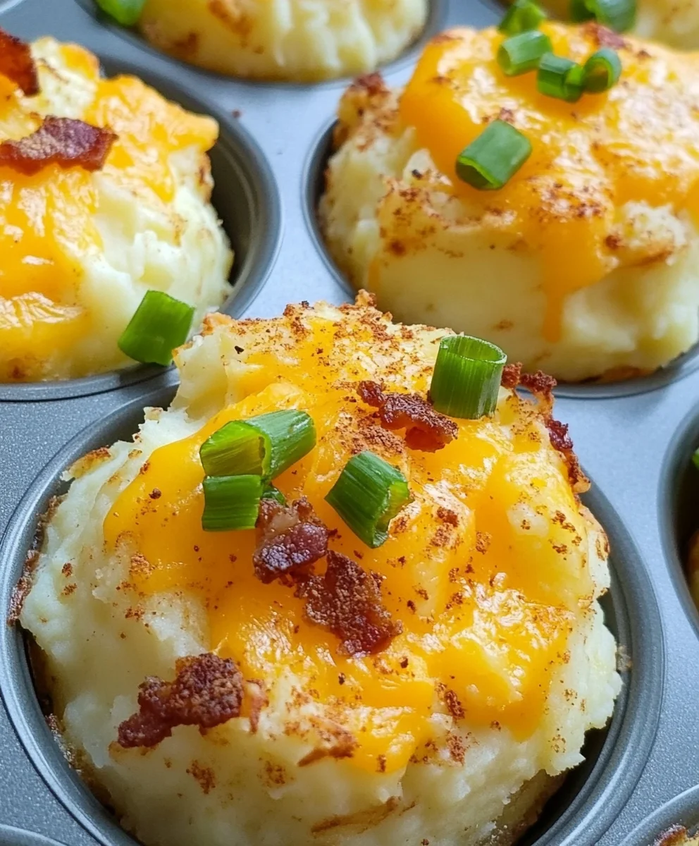 Cheesy Mashed Potato Puffs