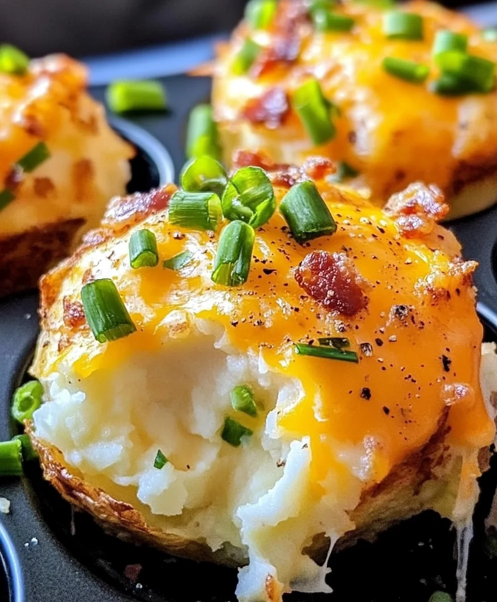 Cheesy Mashed Potato Puffs