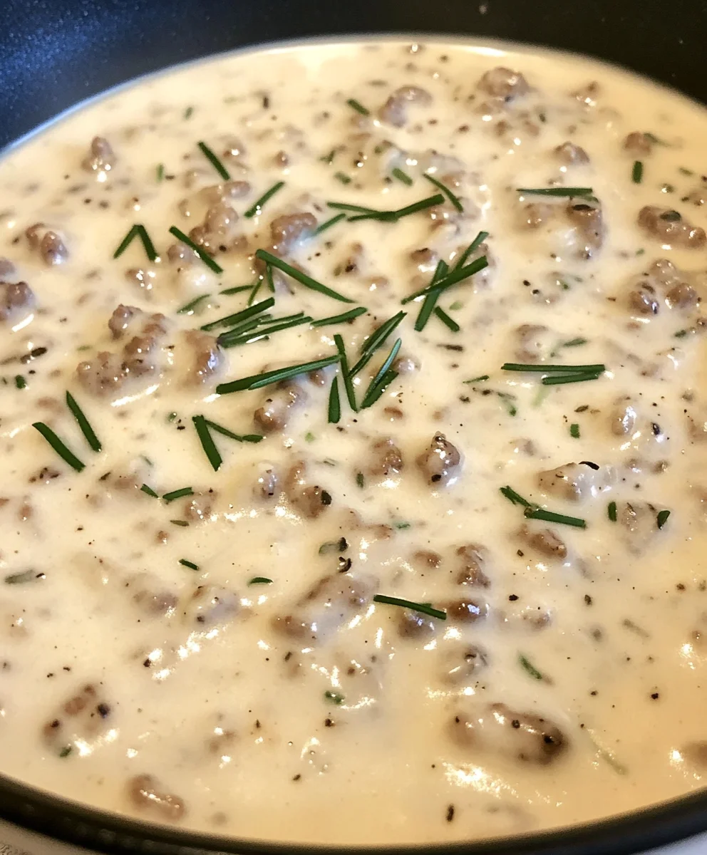 Creamy Sausage Gravy