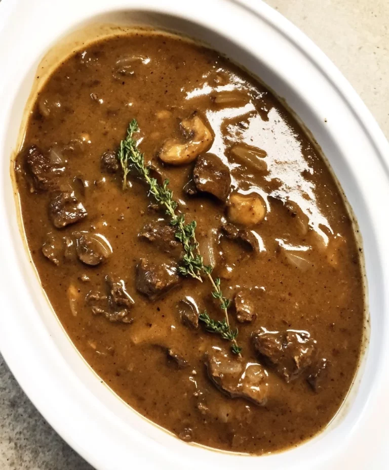 Beef Brown Gravy without Drippings