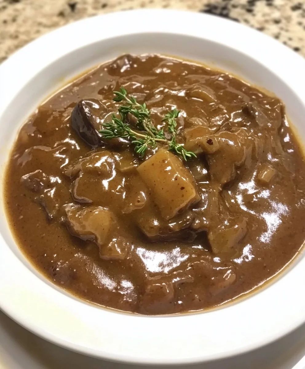Beef Brown Gravy without Drippings