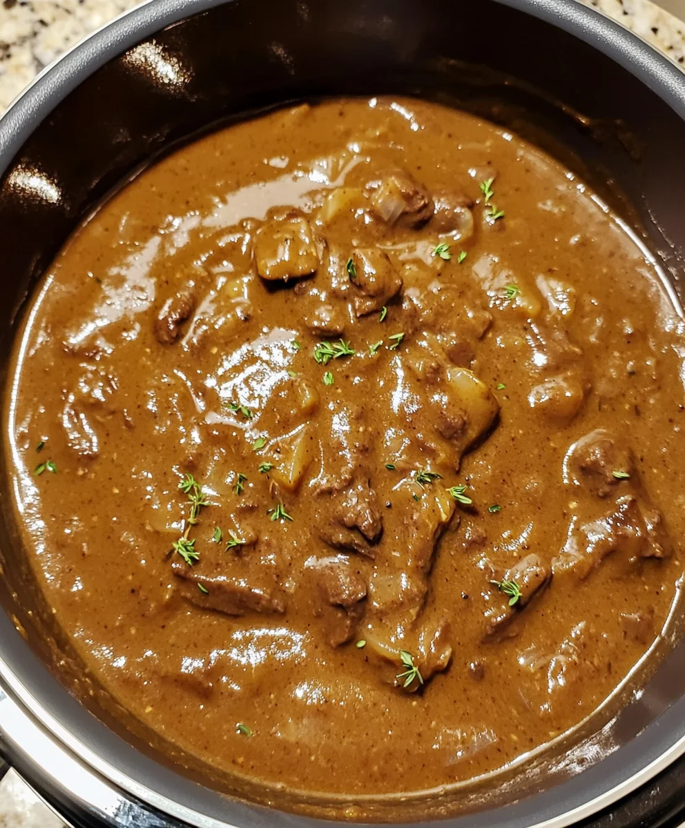 Beef Brown Gravy without Drippings
