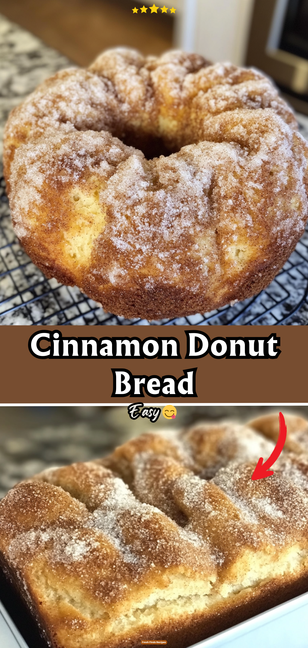 Cinnamon Donut Bread