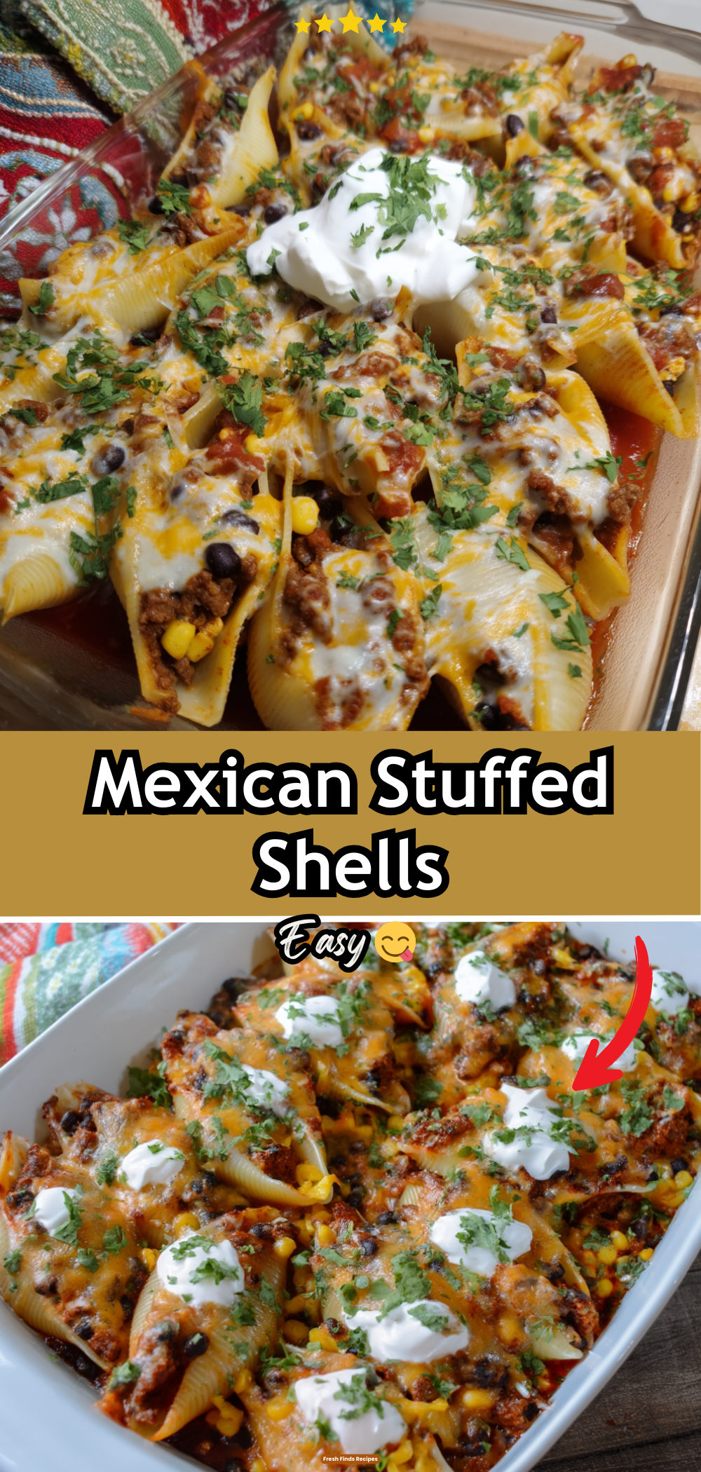 Mexican Stuffed Shells