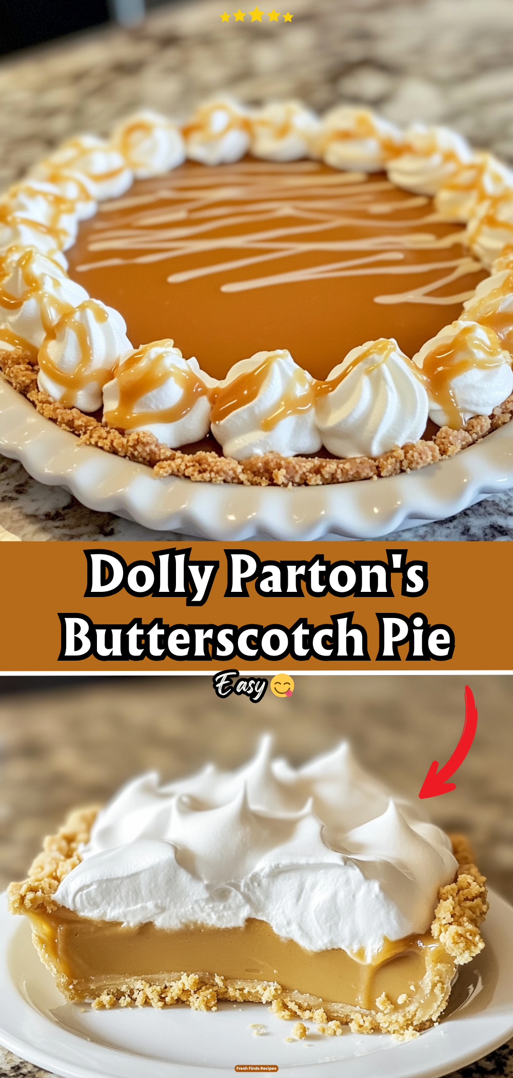 Dolly Parton\'s Butterscotch Pie