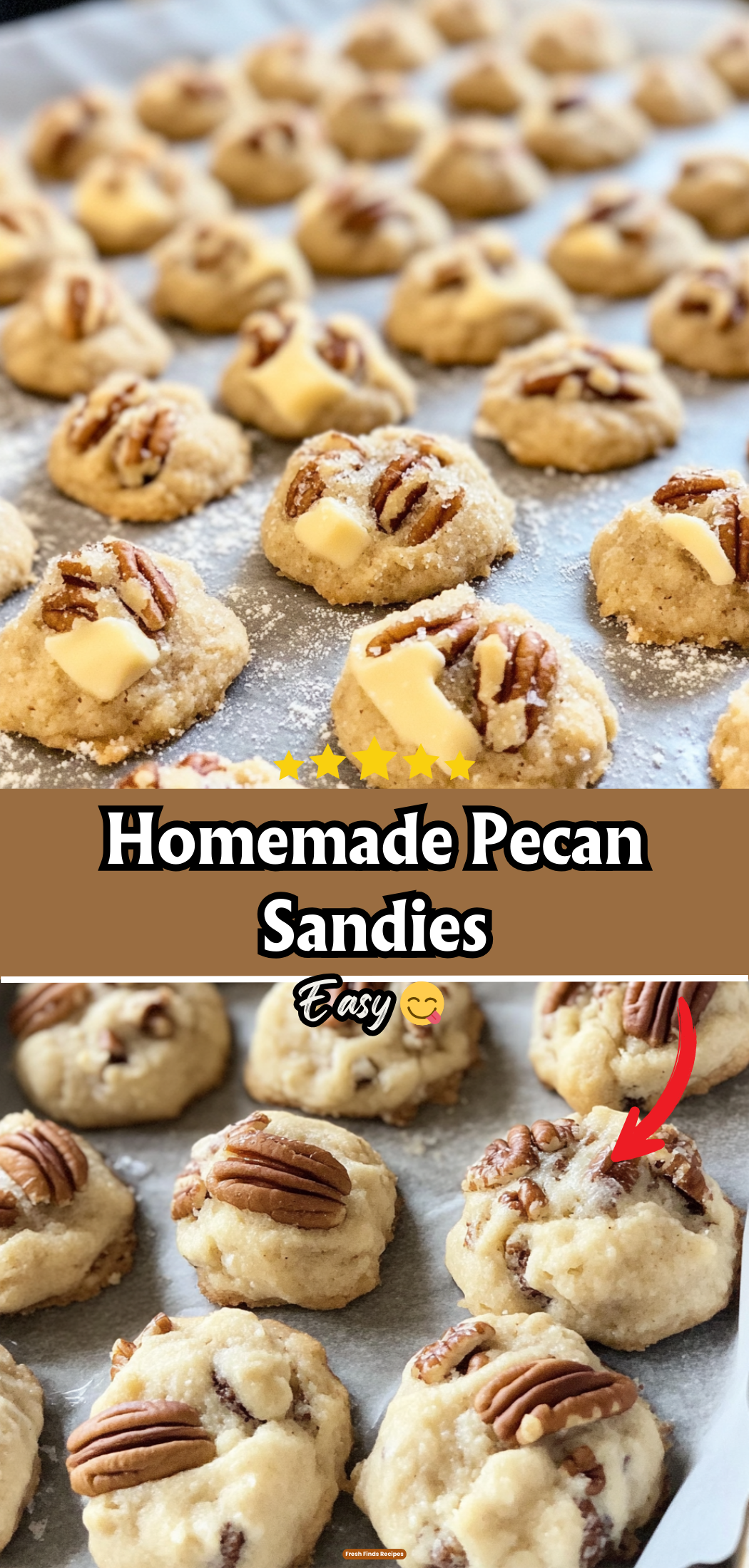 Homemade Pecan Sandies