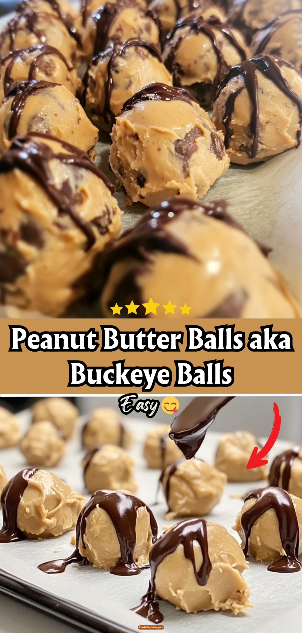 Peanut Butter Balls aka Buckeye Balls