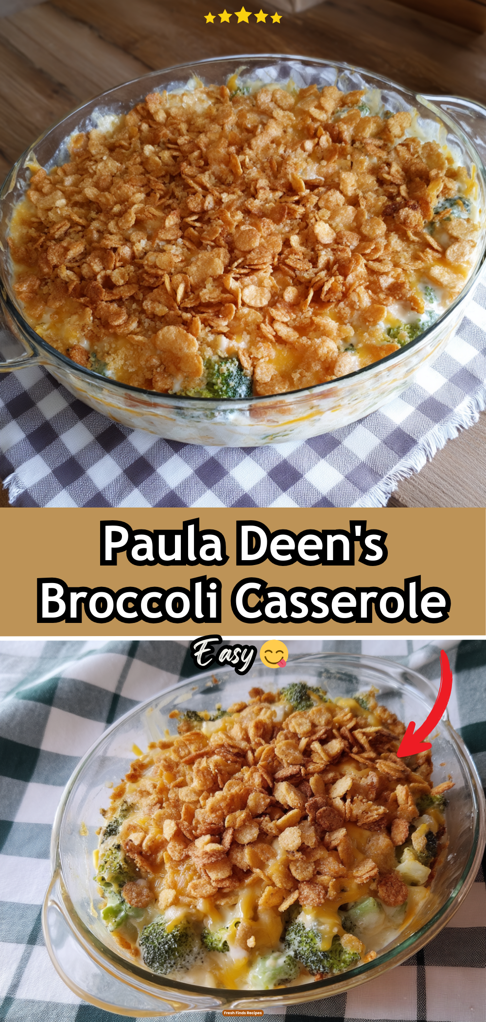 Paula Deen\'s Broccoli Casserole