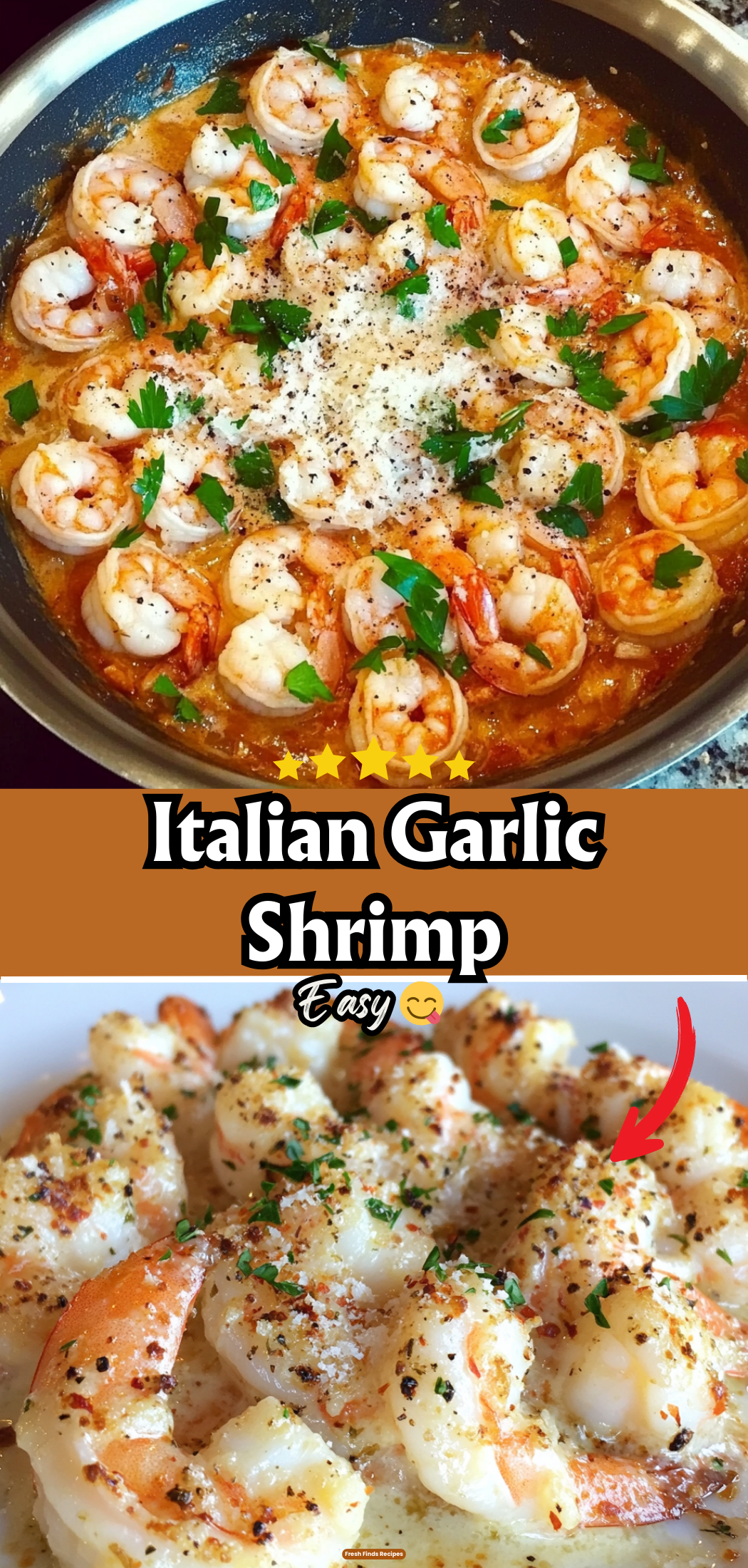 Italian Garlic Shrimp