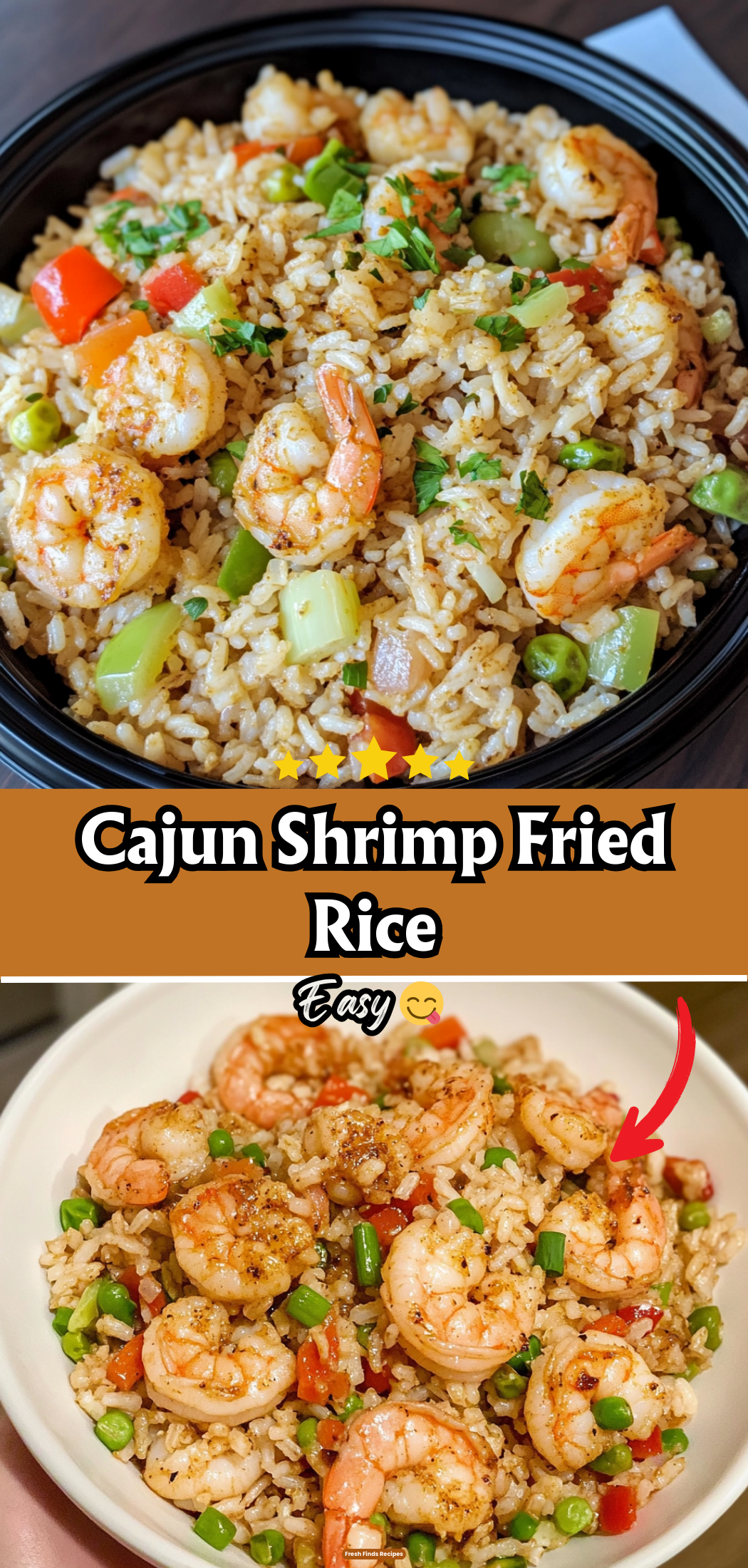 Cajun Shrimp Fried Rice