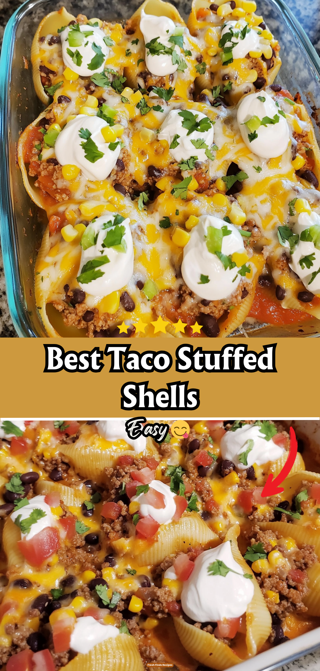 Taco Stuffed Shells
