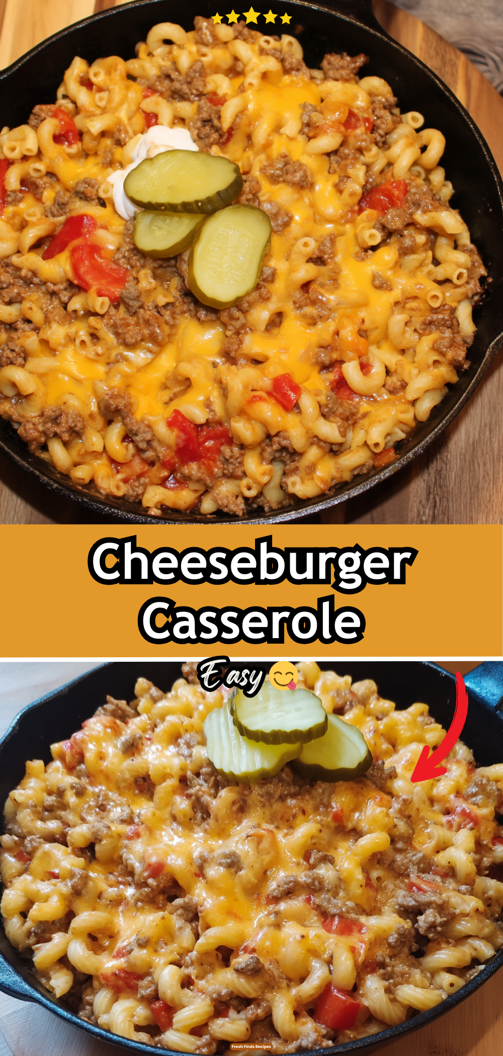 Cheeseburger Casserole