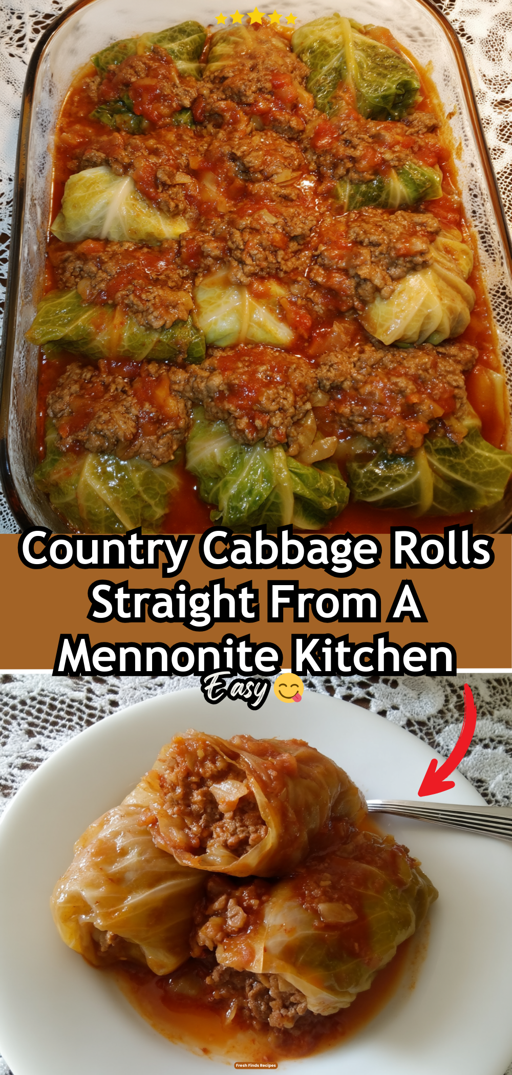 Country Cabbage Rolls Straight From A Mennonite Kitchen