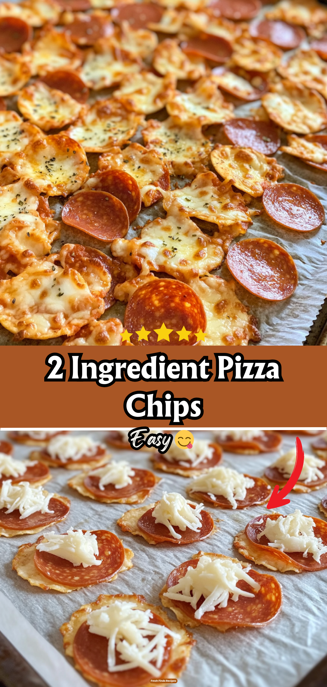 2 Ingredient Pizza Chips
