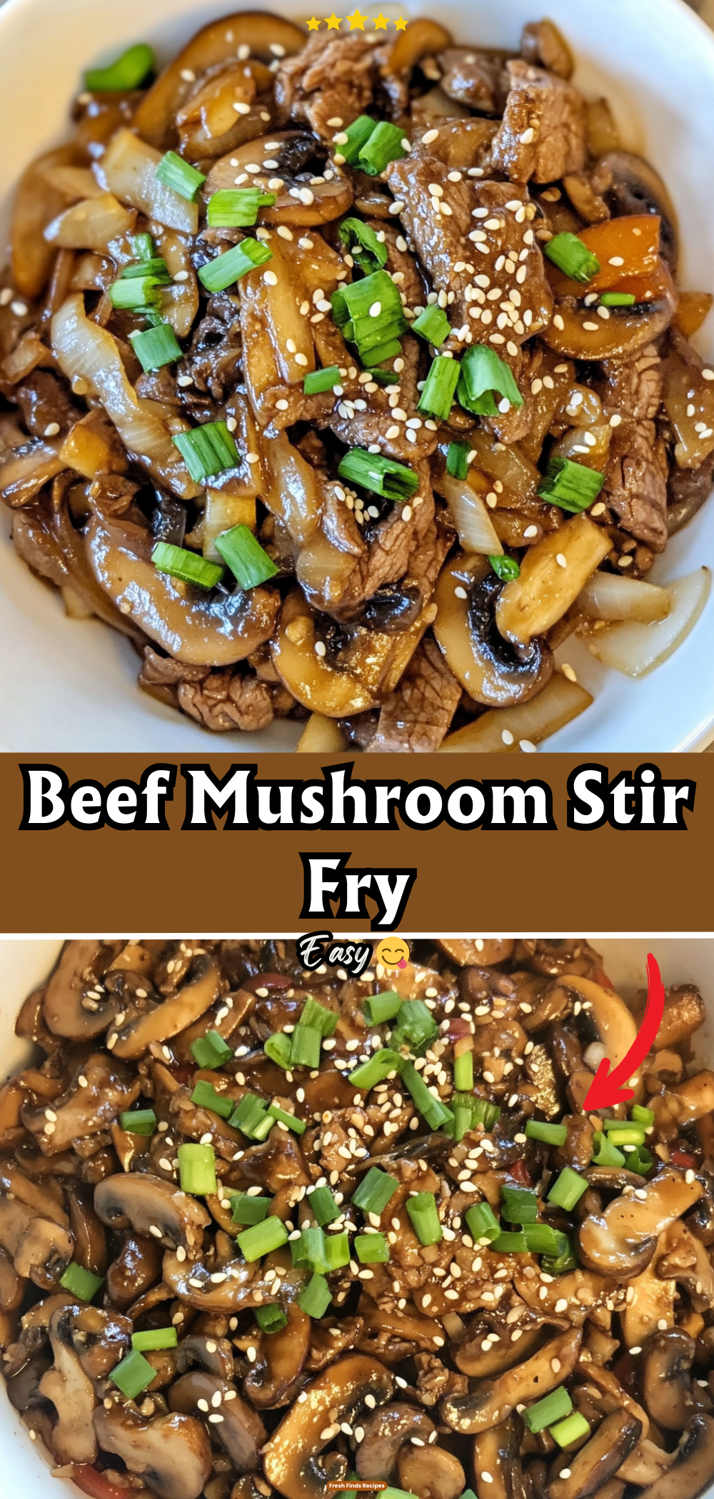 Beef Mushroom Stir Fry