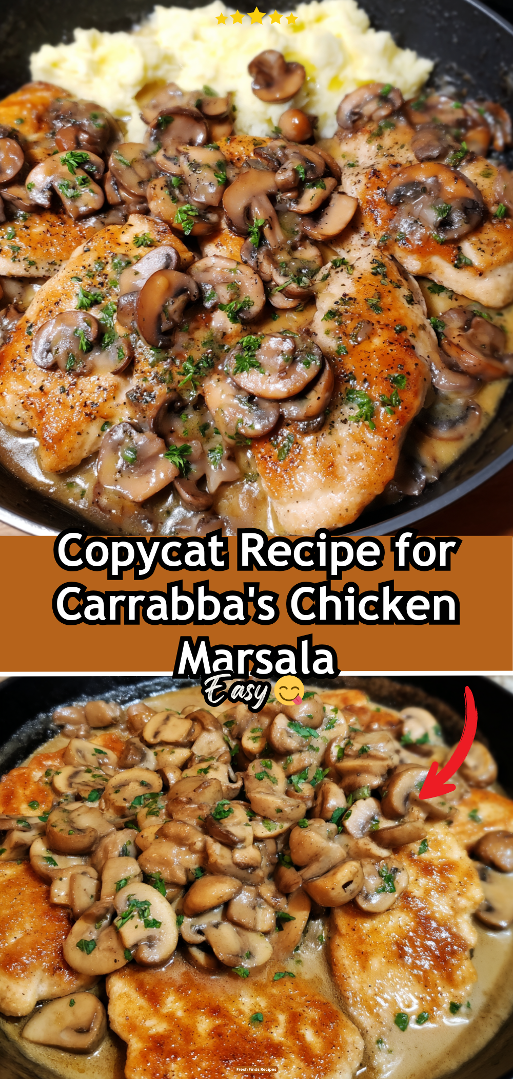 Copycat Recipe for Carrabba's Chicken Marsala 57 Copycat Recipe for Carrabba\'s Chicken Marsala