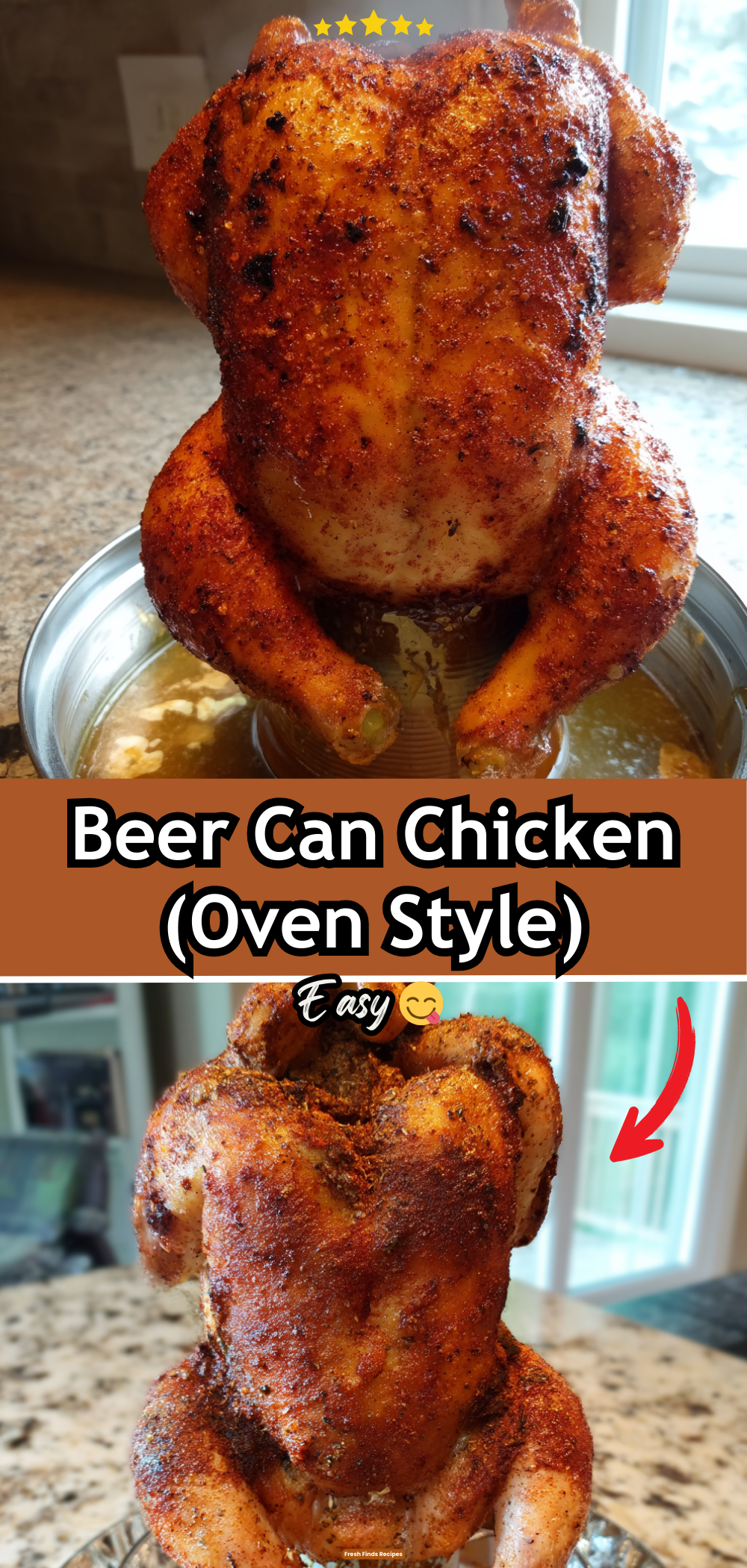 Beer Can Chicken (Oven Style) 51 Beer Can Chicken (Oven Style)