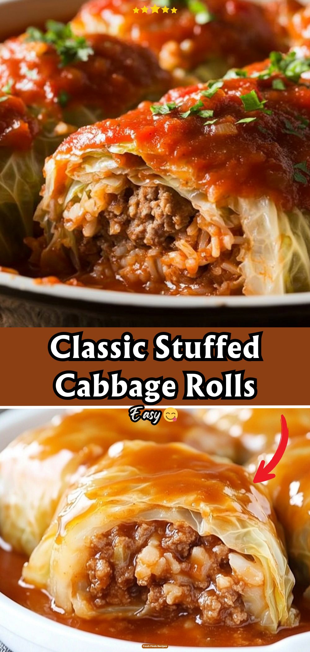Classic Stuffed Cabbage Rolls