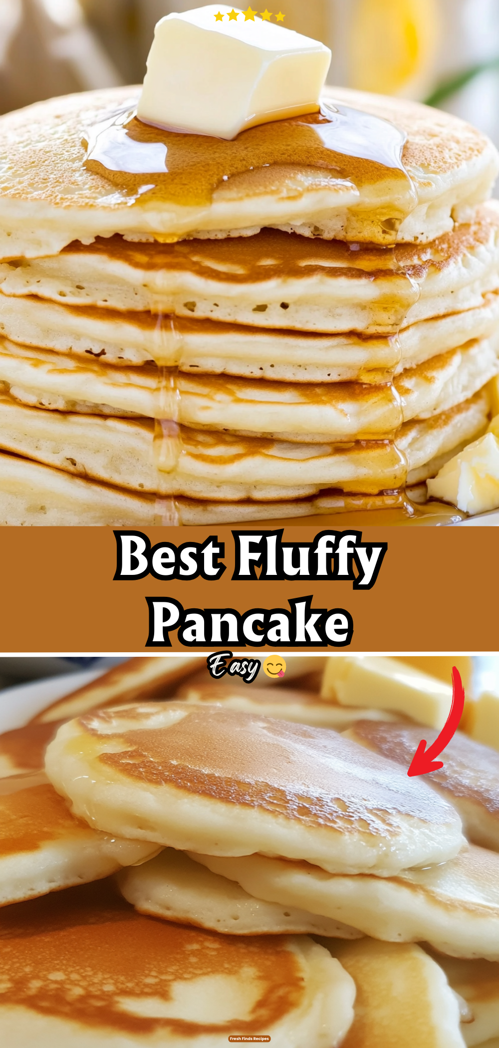 Best Fluffy Pancake