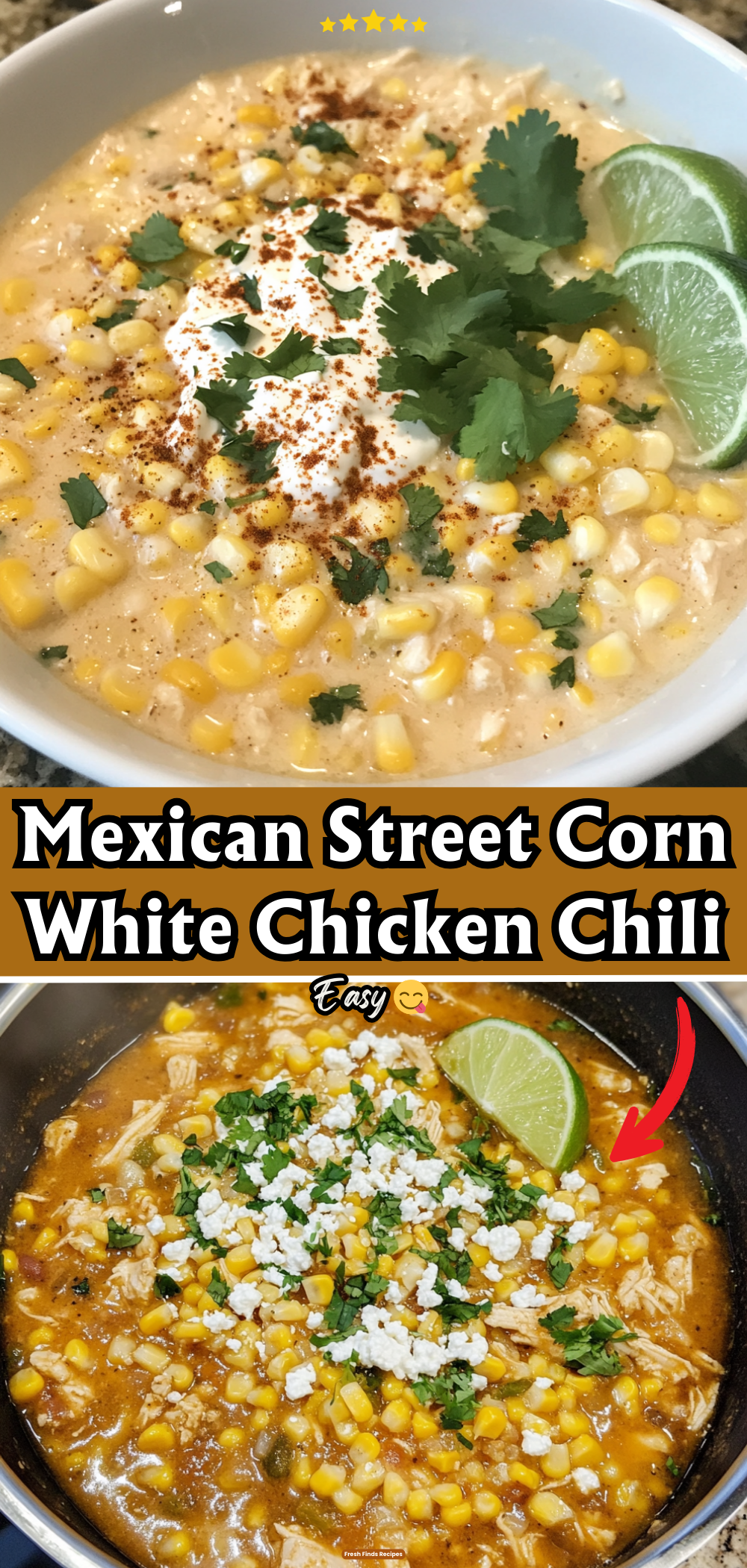 Mexican Street Corn White Chicken Chili