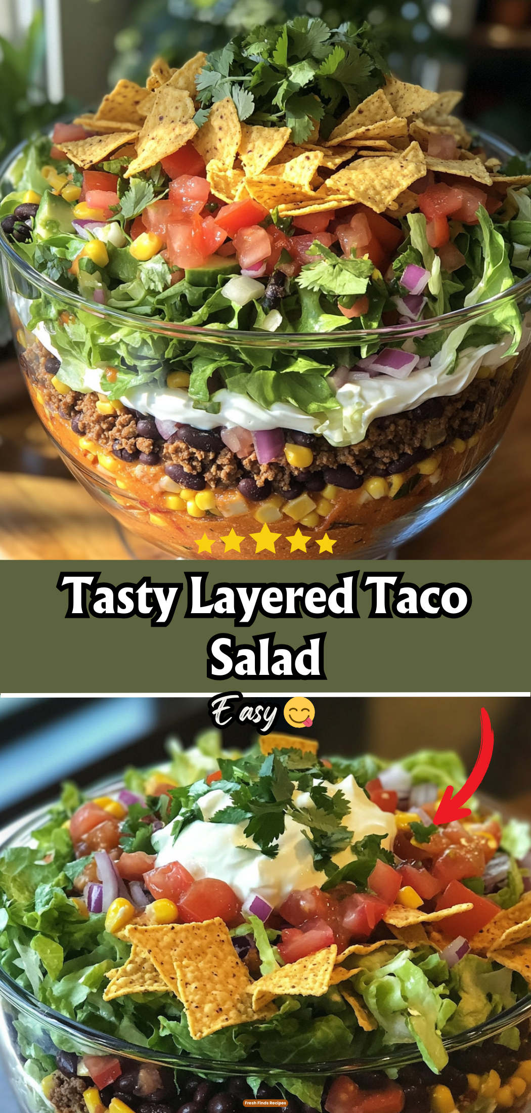 Layered Taco Salad