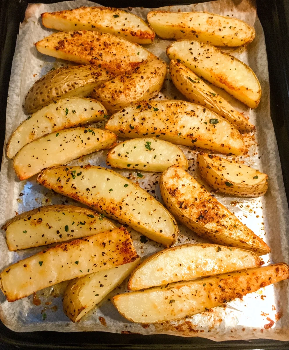 Crispy Baked Potato Wedges 23 Crispy Baked Potato Wedges