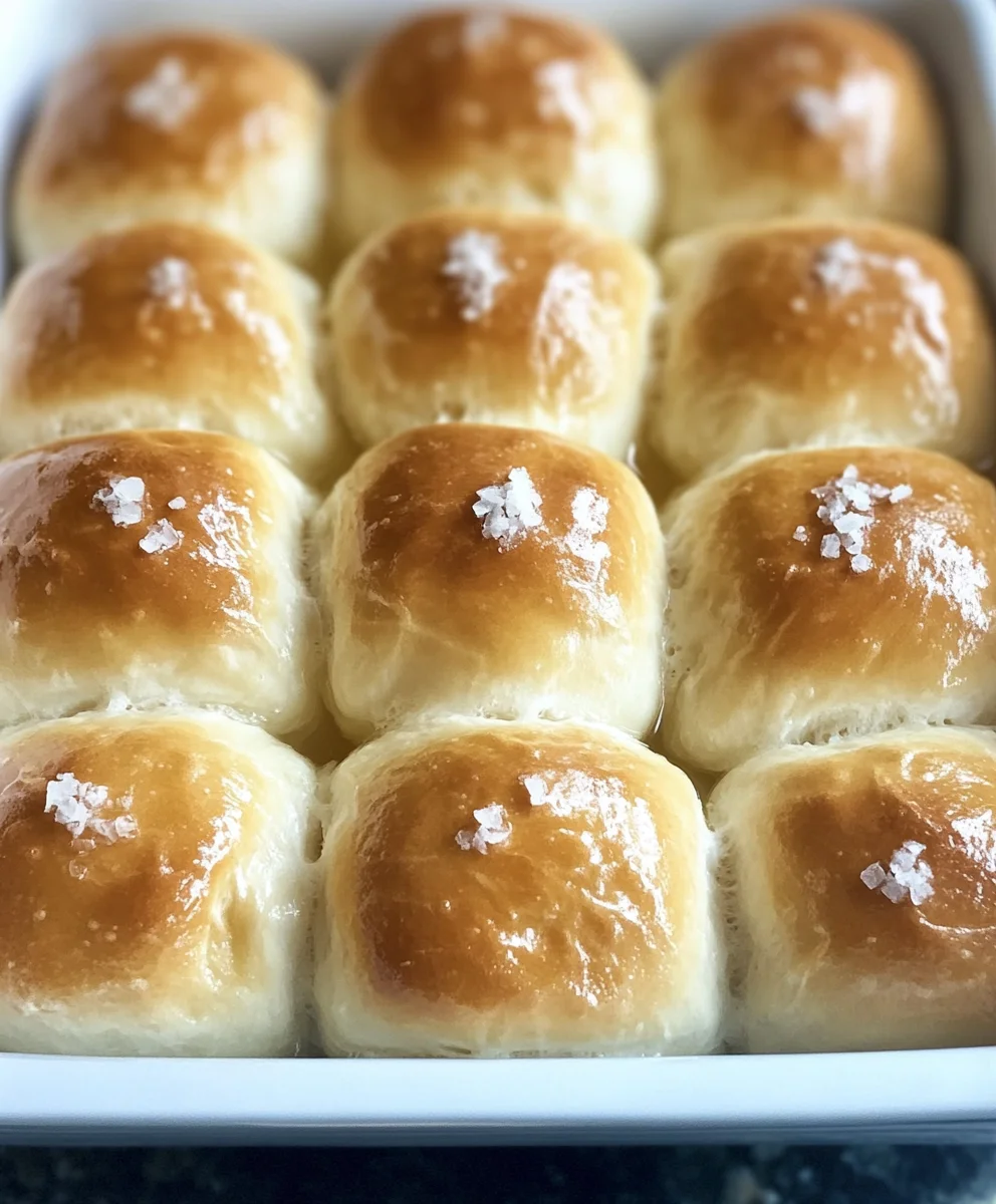 Soft and Buttery Homemade Rolls