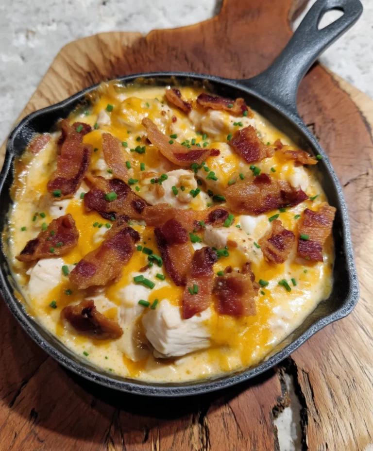 Low-Carb Chicken and Bacon Casserole