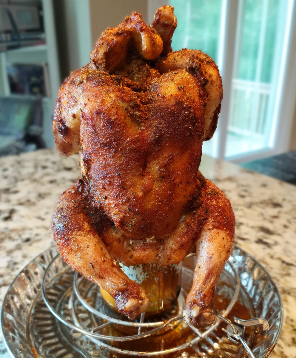 Beer Can Chicken (Oven Style)