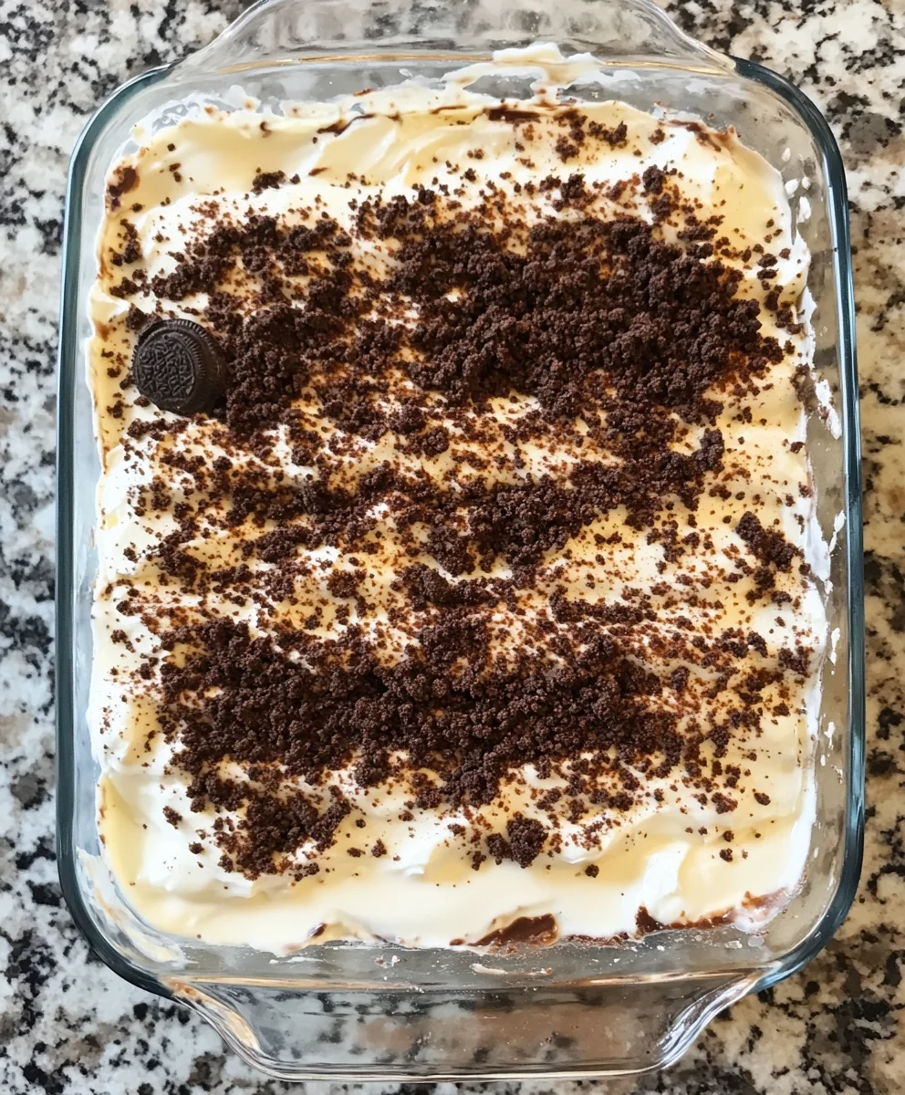 Oreo and Nutella Lasagne