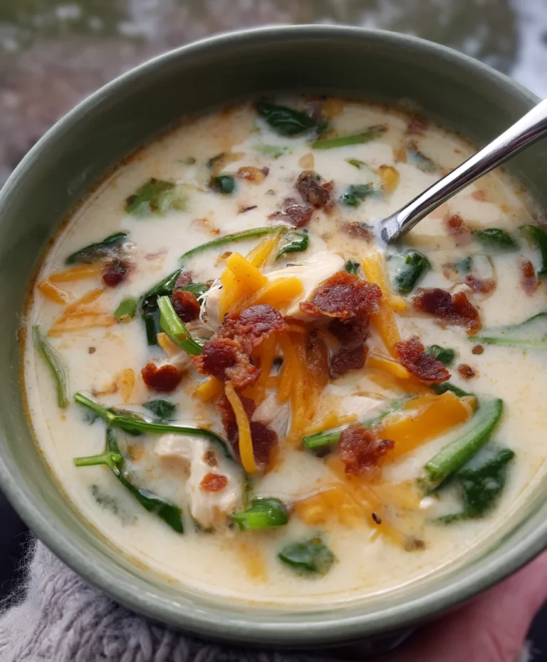 Creamy Crack Chicken Soup