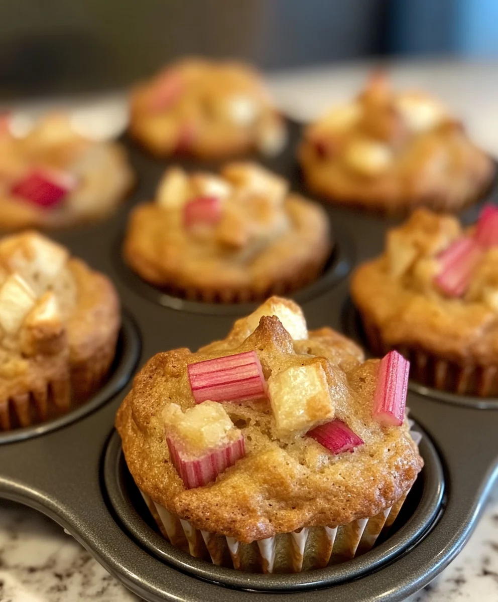 Rhubarb Muffins