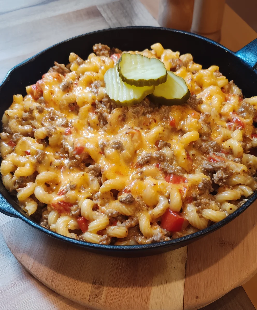 Cheeseburger Casserole
