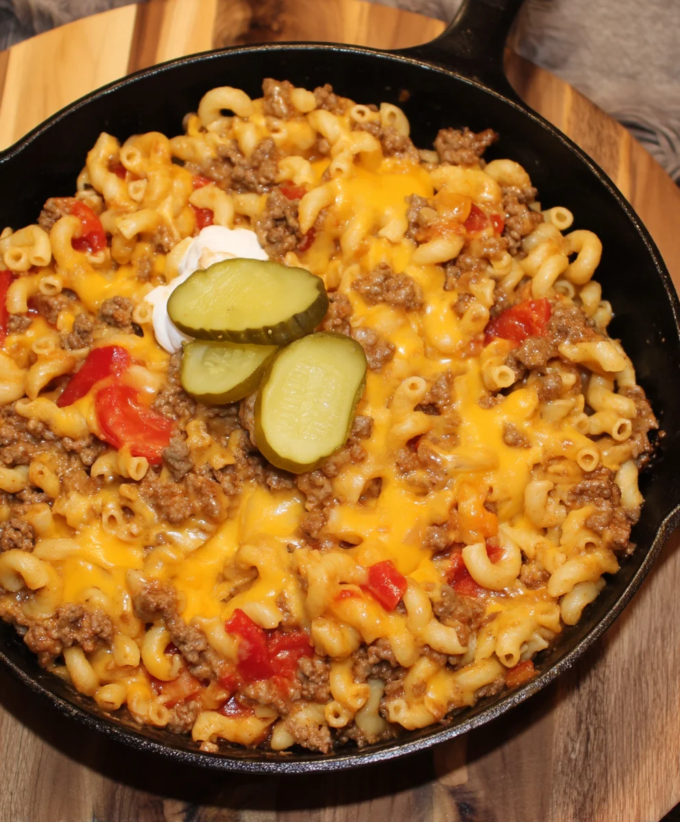 Cheeseburger Casserole
