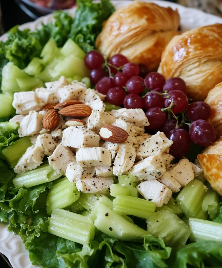 Chicken Salad on Croissants