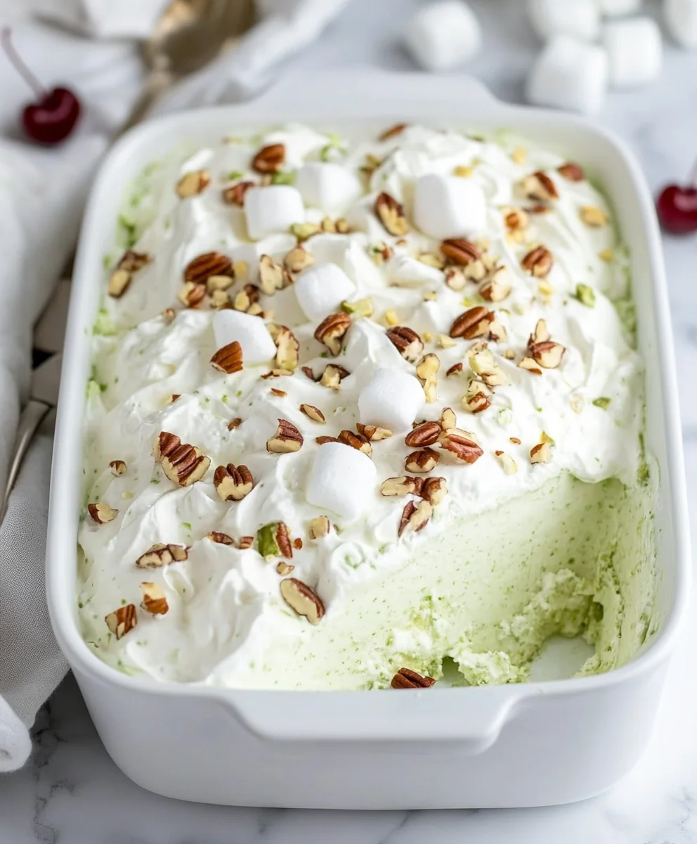 Pistachio Fluff Watergate Salad