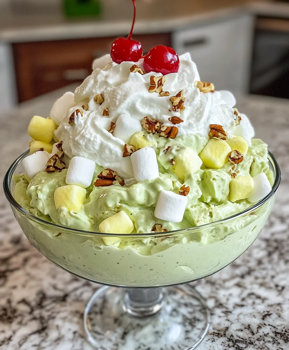 Pistachio Fluff Watergate Salad