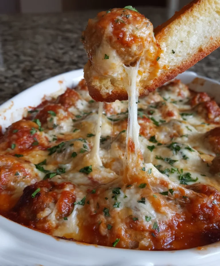 Layered Meatball Casserole