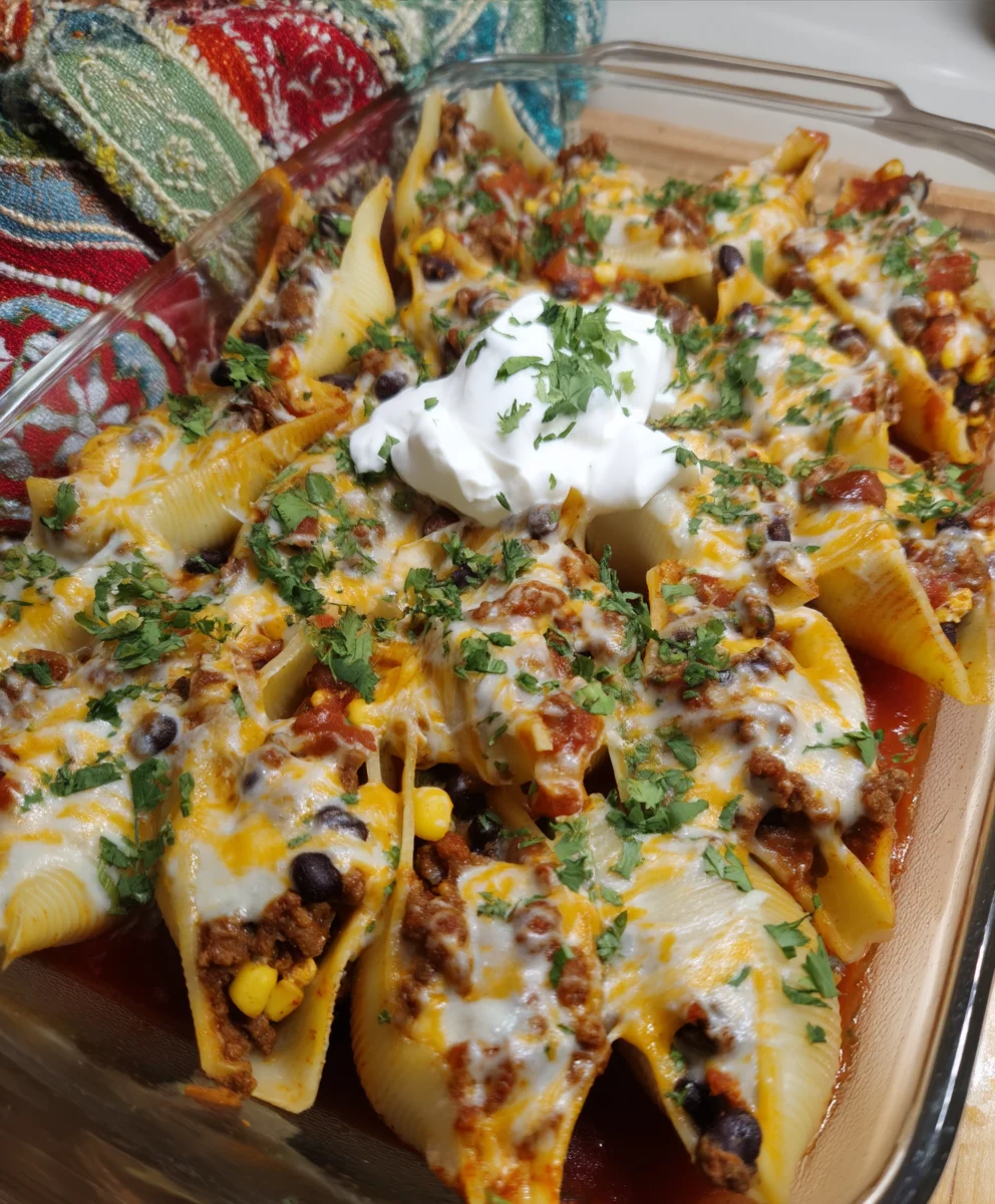 Mexican Stuffed Shells