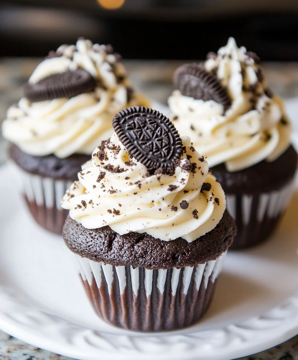 Extreme Oreo Cupcakes