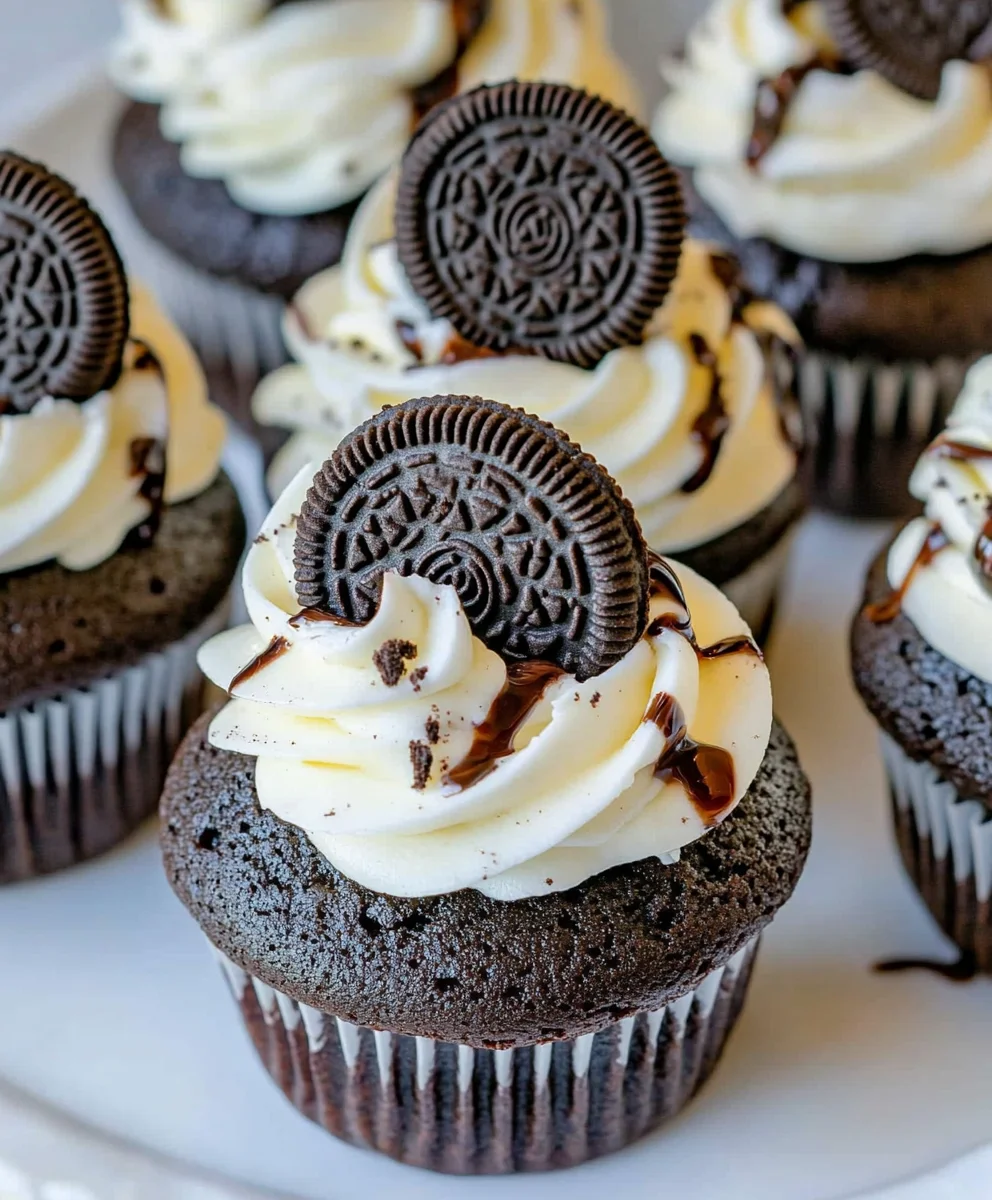 Extreme Oreo Cupcakes
