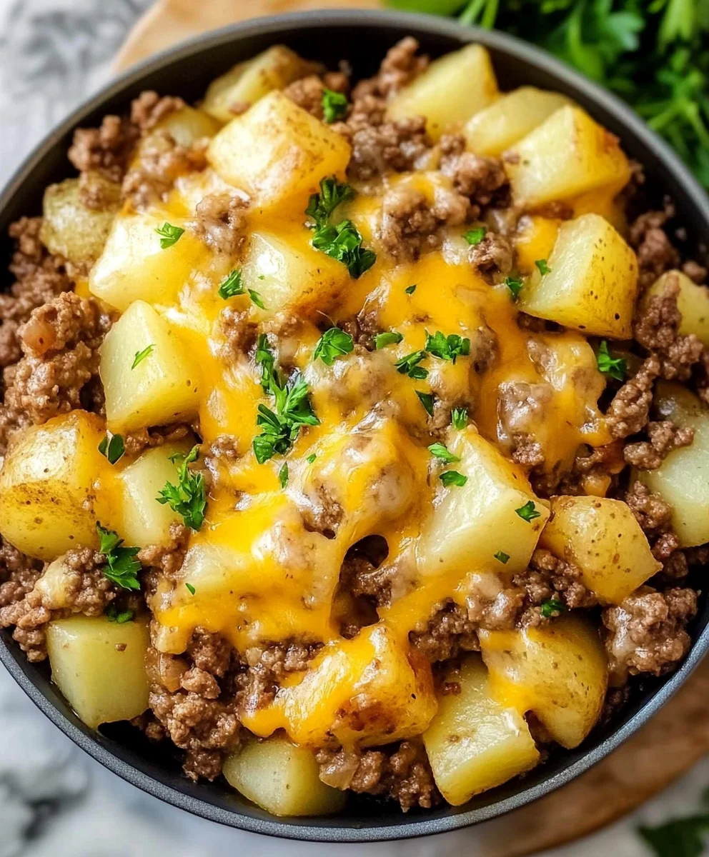 Ground Beef and Potatoes
