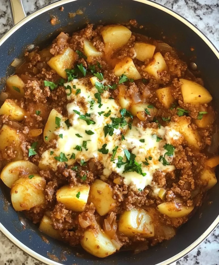 Ground Beef and Potatoes
