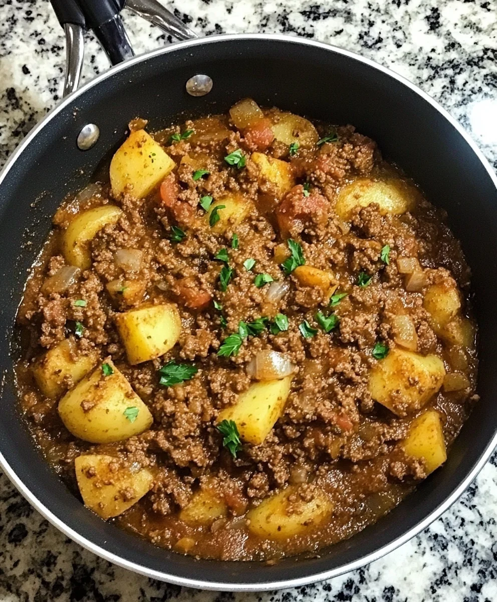 Ground Beef and Potatoes