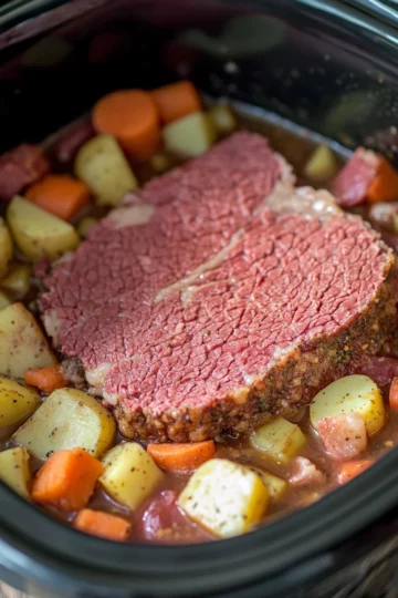 Crock Pot Corned Beef Dinner